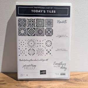 Stampin’ Up! Today’s Tiles Photopolymer Stamp Set